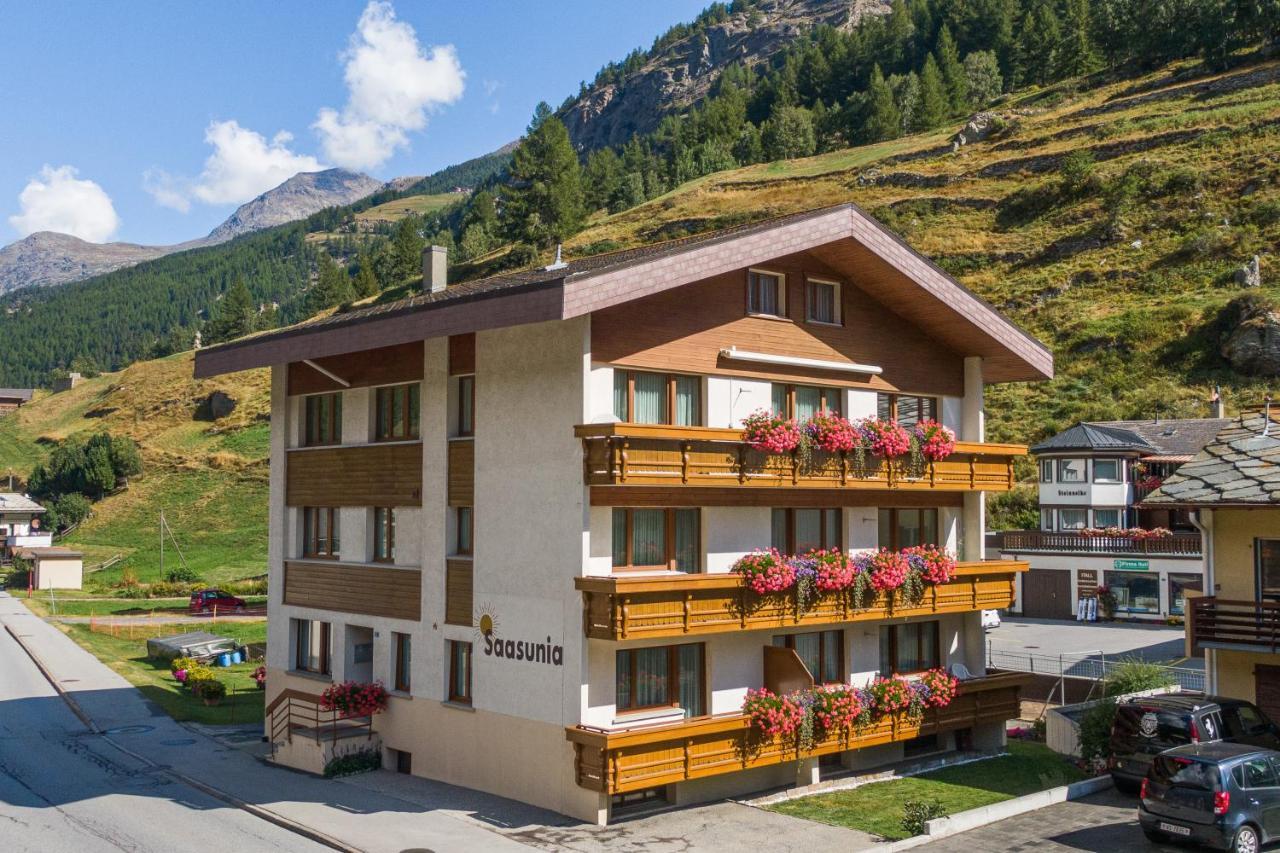 Apartments Saasunia Saas-Grund Exterior foto